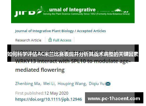如何科学评估AC米兰比赛表现并分析其战术调整的关键因素