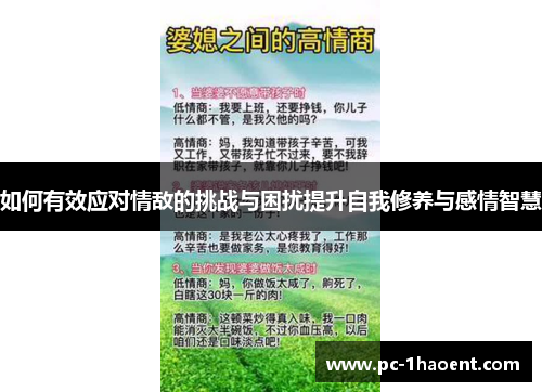 如何有效应对情敌的挑战与困扰提升自我修养与感情智慧